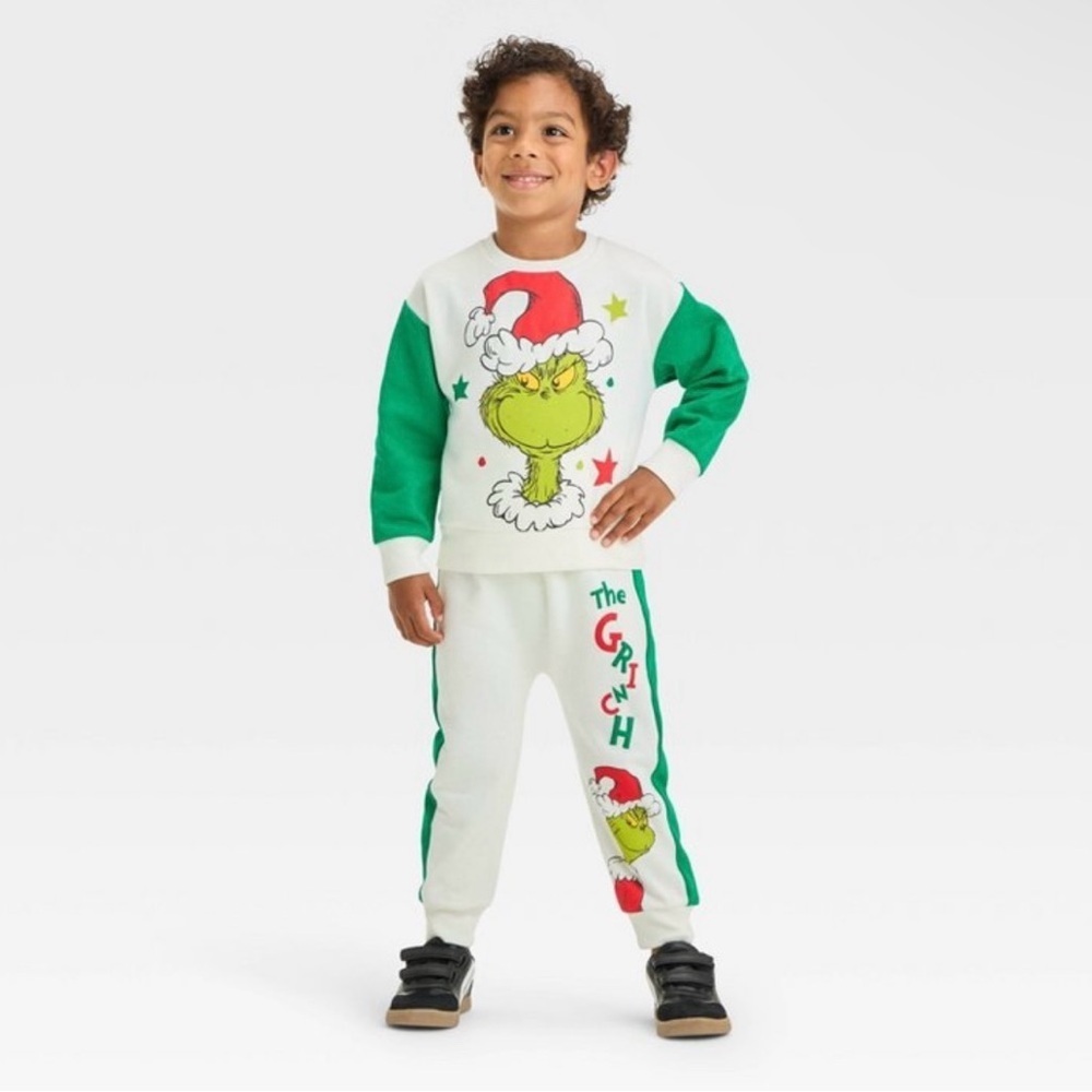 NWOT Toddler Boys' The Grinch Christmas Collection Sweater